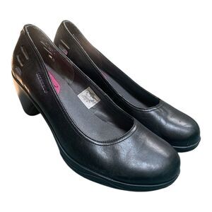 MERRELL Cycling Evera Leather  Pump Shoes J56122 Women’s Size 9.5 Dark Academia